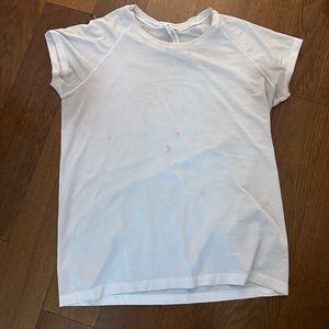 White lululemon swiftley tech